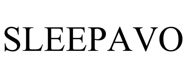 Trademark Logo SLEEPAVO