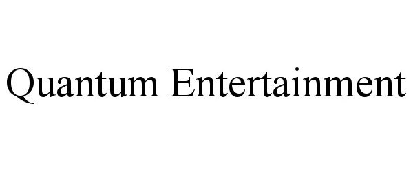 Trademark Logo QUANTUM ENTERTAINMENT