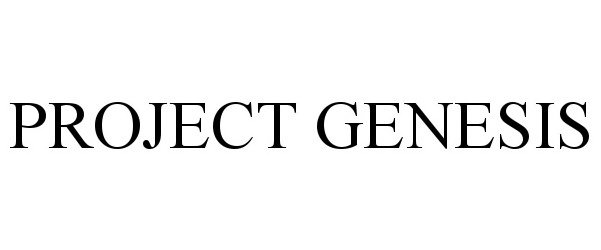 PROJECT GENESIS