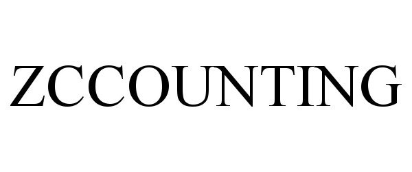 Trademark Logo ZCCOUNTING