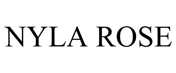 Trademark Logo NYLA ROSE