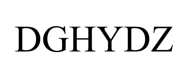 Trademark Logo DGHYDZ