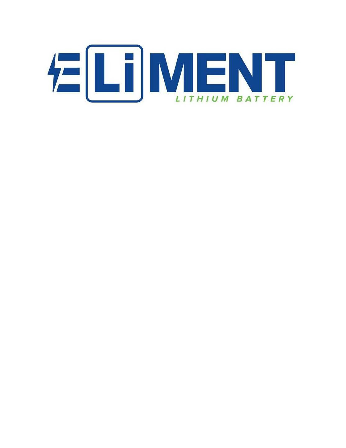  ELIMENT LITHIUM BATTERY