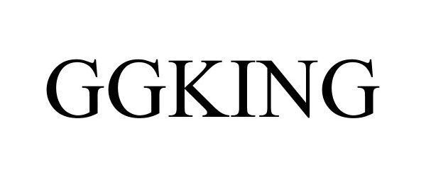 Trademark Logo GGKING