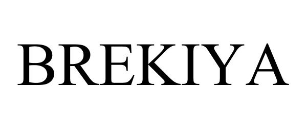 Trademark Logo BREKIYA