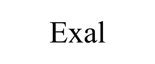 Trademark Logo EXAL