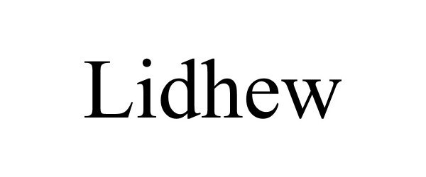  LIDHEW