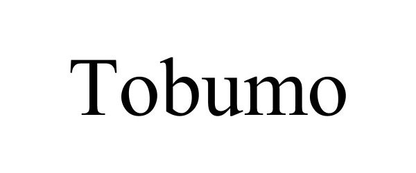 Trademark Logo TOBUMO