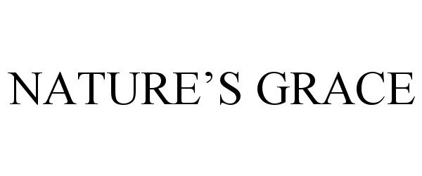 Trademark Logo NATURE'S GRACE