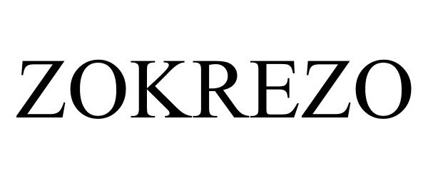 Trademark Logo ZOKREZO