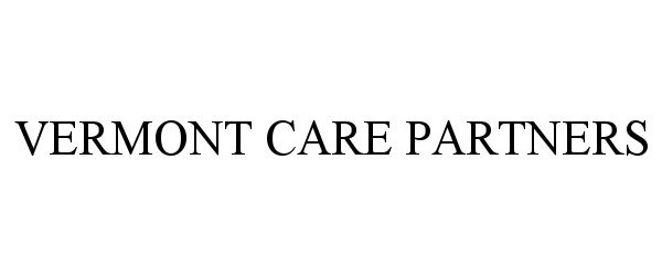  VERMONT CARE PARTNERS