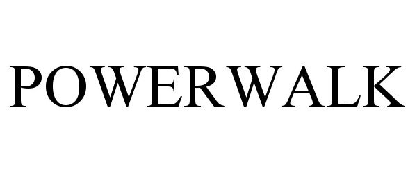 Trademark Logo POWERWALK