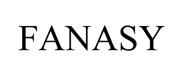 Trademark Logo FANASY