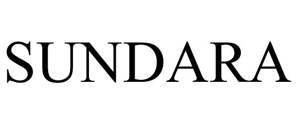Trademark Logo SUNDARA