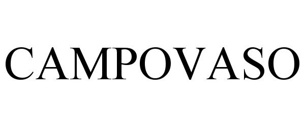 Trademark Logo CAMPOVASO
