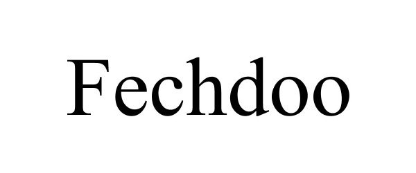 Trademark Logo FECHDOO