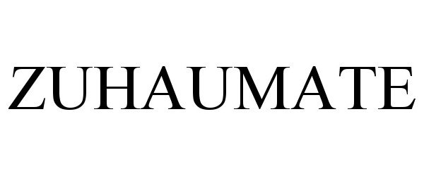Trademark Logo ZUHAUMATE