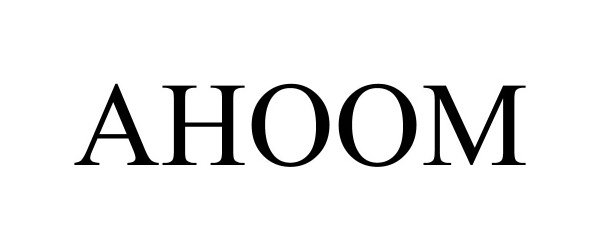 Trademark Logo AHOOM