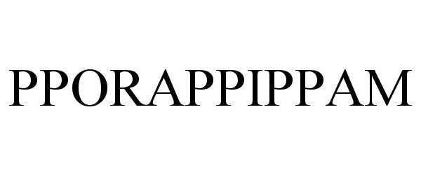 Trademark Logo PPORAPPIPPAM