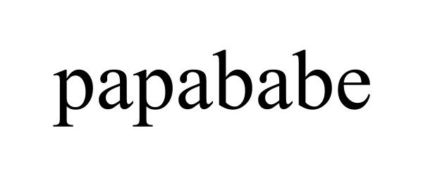 Trademark Logo PAPABABE