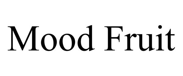Trademark Logo MOOD FRUIT
