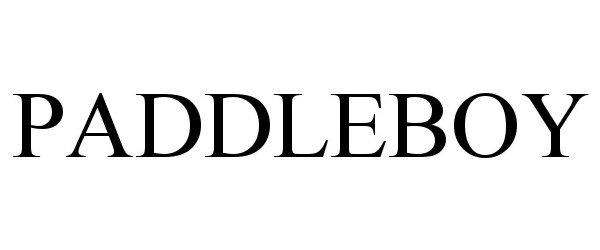 Trademark Logo PADDLEBOY