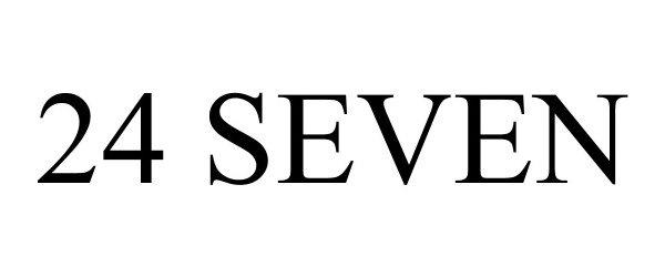 Trademark Logo 24 SEVEN