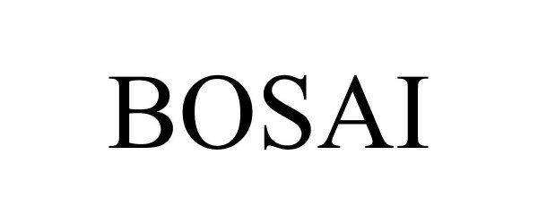 Trademark Logo BOSAI