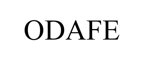 Trademark Logo ODAFE