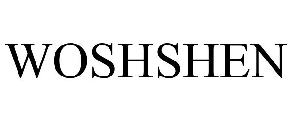 Trademark Logo WOSHSHEN