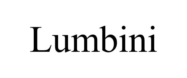 Trademark Logo LUMBINI