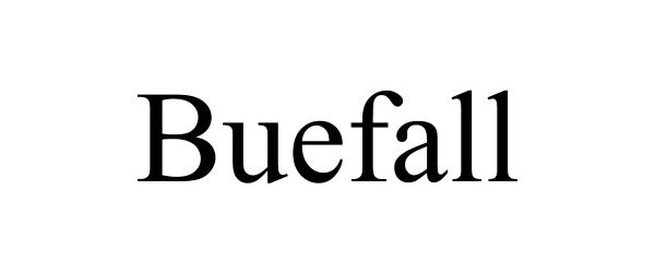 Trademark Logo BUEFALL