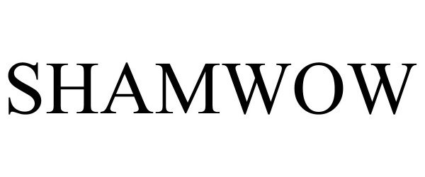 Trademark Logo SHAMWOW