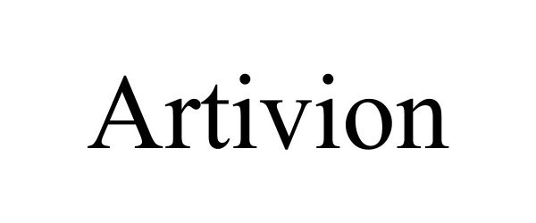 Trademark Logo ARTIVION