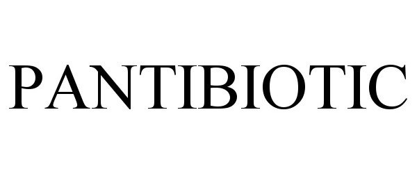 Trademark Logo PANTIBIOTIC