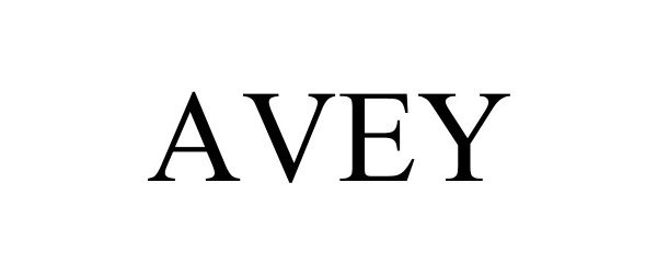 Trademark Logo AVEY