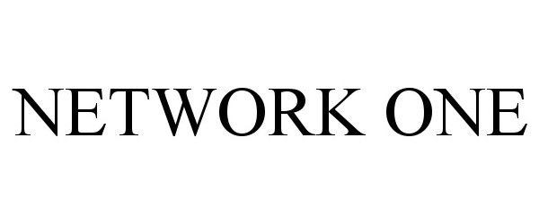 Trademark Logo NETWORK ONE