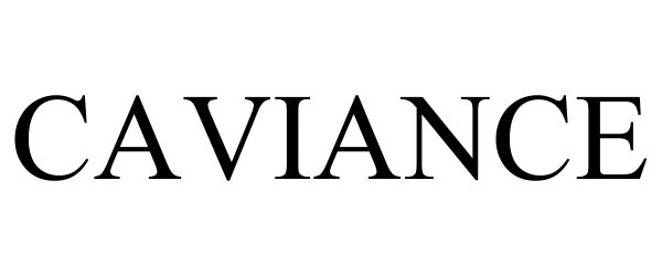 Trademark Logo CAVIANCE