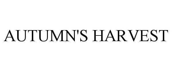 Trademark Logo AUTUMN'S HARVEST