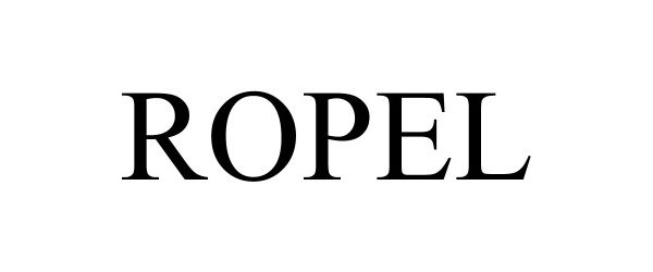 Trademark Logo ROPEL