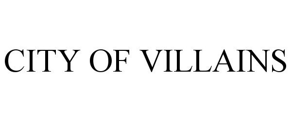  CITY OF VILLAINS