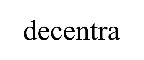 Trademark Logo DECENTRA