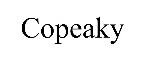 Trademark Logo COPEAKY