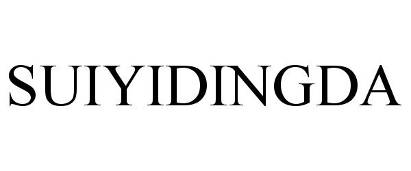 Trademark Logo SUIYIDINGDA