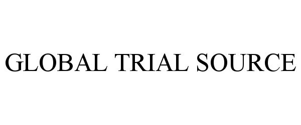 Trademark Logo GLOBAL TRIAL SOURCE