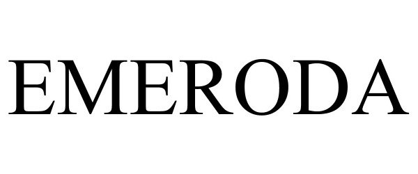 Trademark Logo EMERODA