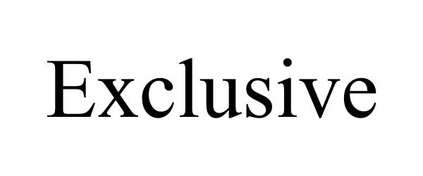 Trademark Logo EXCLUSIVE