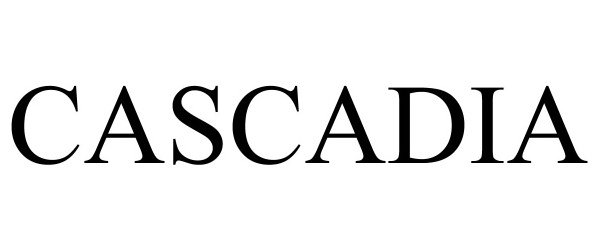 Trademark Logo CASCADIA
