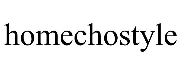 Trademark Logo HOMECHOSTYLE