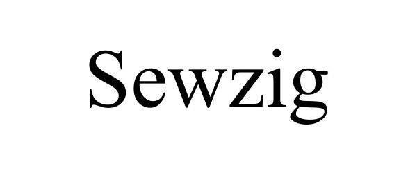 Trademark Logo SEWZIG